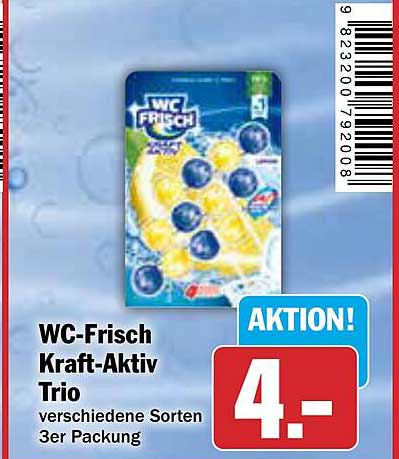 WC-Frisch Kraft-Aktiv Trio - verschiedene Sorten 3er Packung