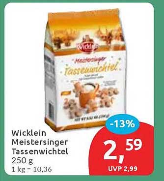 Wicklein Meistersinger Tassenwichtel 250 g