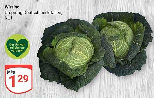 Wirsing - frisch und nachhaltig