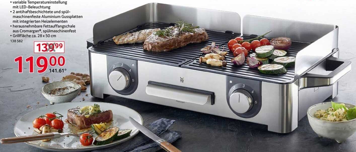 WMF Kontaktgrill Aluminium-Genuss auf höchstem Niveau!