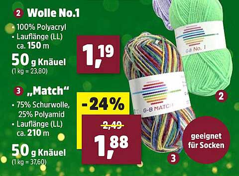 Wolle No.1 und "Match" - Hochwertige Garne für kreative Projekte