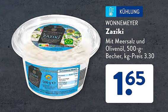Wonnemeyer Zaziki 500 g Becher