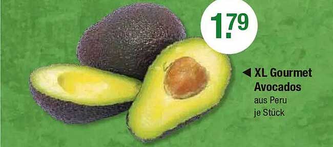 XL Gourmet Avocados aus Peru je Stück