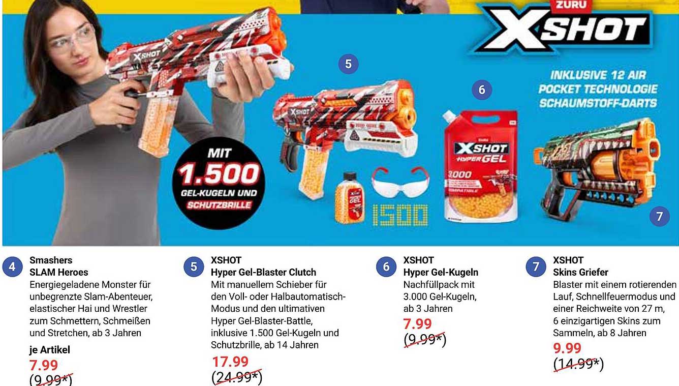 XSHOT Hyper Gel-Blaster Clutch