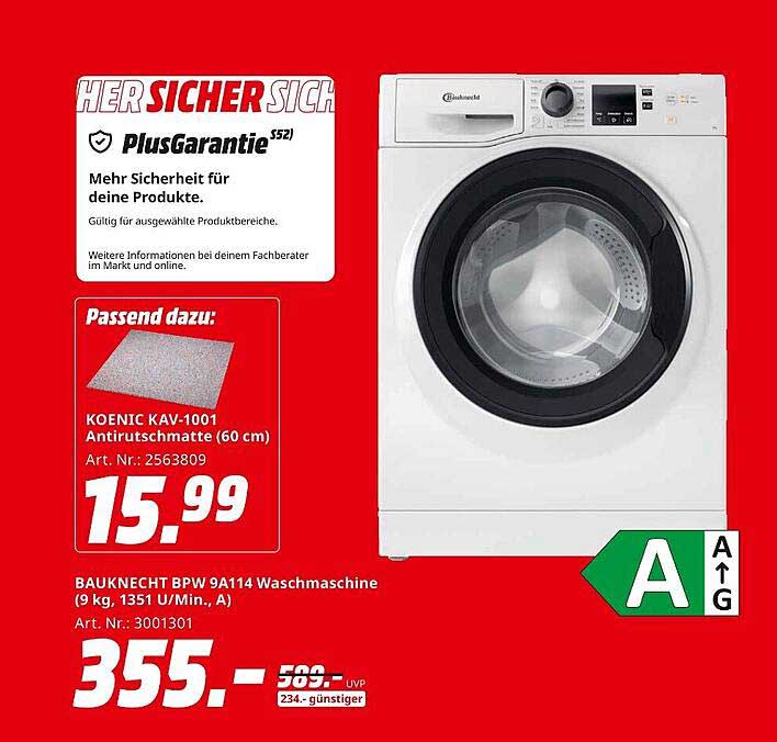 Waschmaschine 9 Kg Angebot