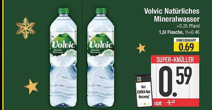 Volvic Natürliches Mineralwasser 1,5L