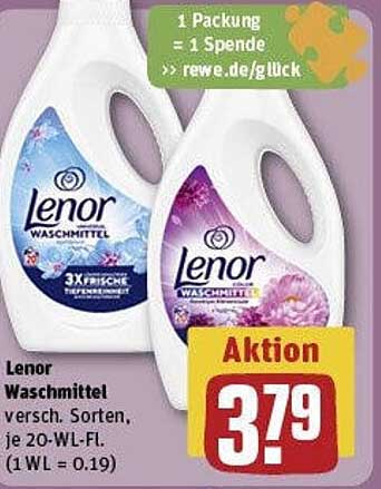 Lenor Waschmittel