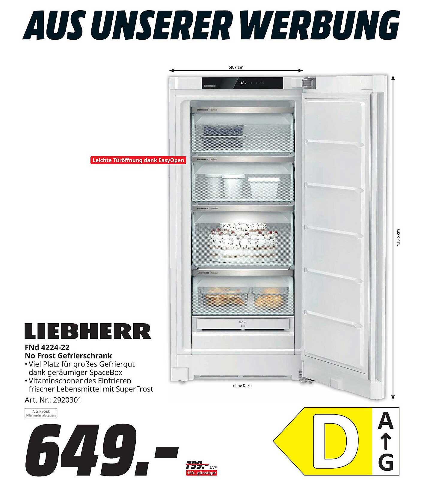 Liebherr FN 4224-22 No Frost Gefrierschrank