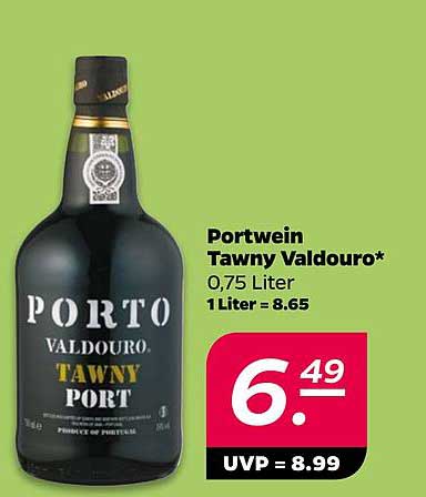 Portwein Tawny Valdouro* 0,75 Liter
