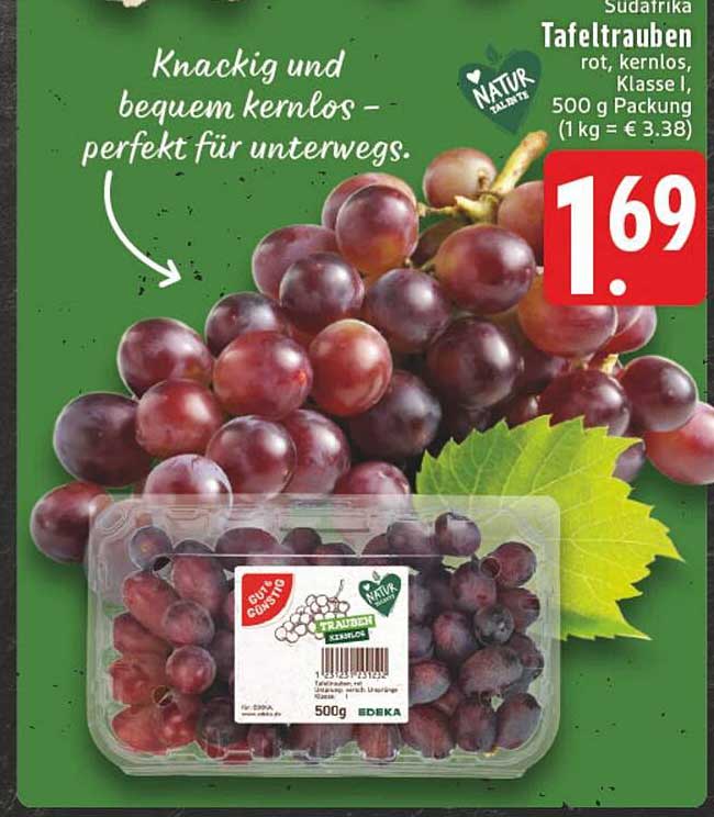 Kalorien Trauben Rot