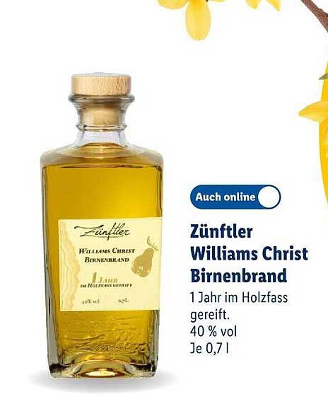 Zünftler Williams Christ Birnenbrand