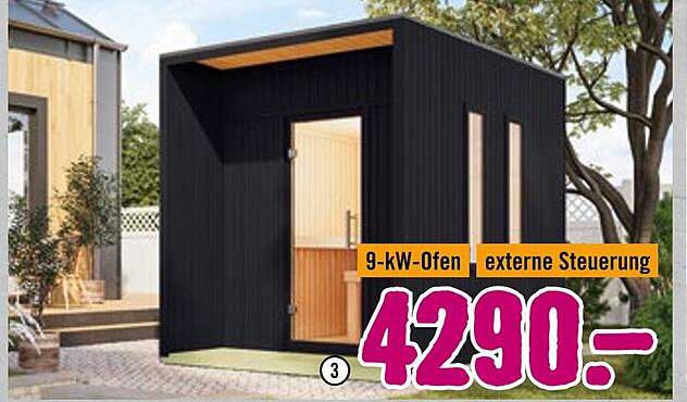 9-kW-Ofen mit externer Steuerung