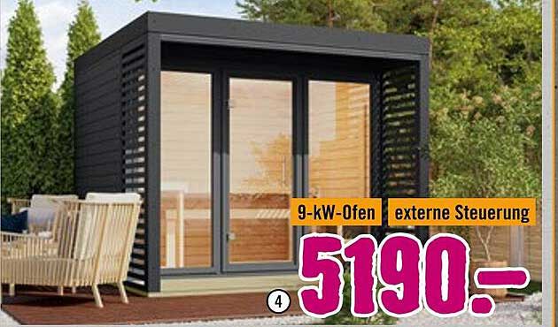 9-kW-Ofen mit externer Steuerung