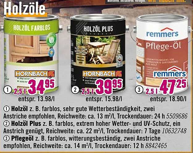 Holzöl farblos - Ideal für den Schutz und die Pflege von Holzoberflächen
