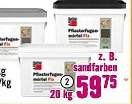Plasterfugenmörtel Fix 20 kg - Sandfarben