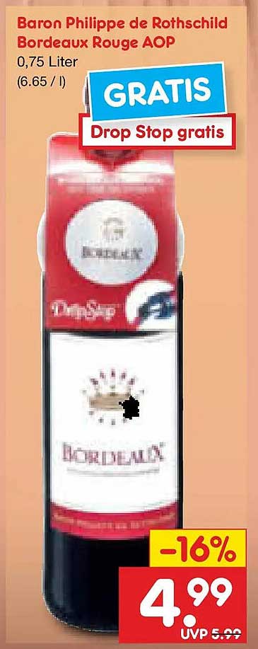 Baron Philippe de Rothschild Bordeaux Rouge AOP