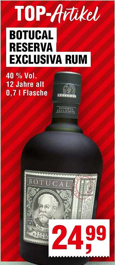BOTUCAL RESERVA EXCLUSIVA RUM