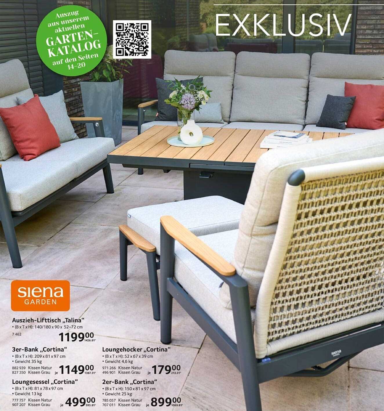 3er-Bank „Cortina“