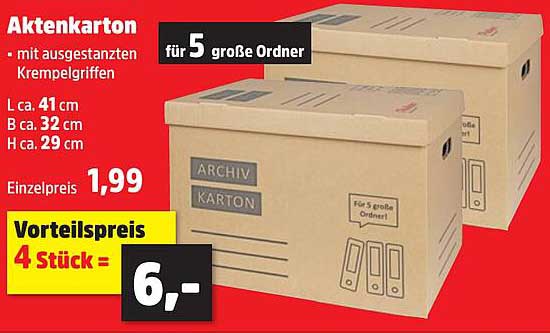 Aktenkarton – Ideal für Ihre Unterlagen