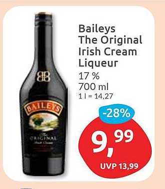 Baileys The Original Irish Cream Liqueur 700 ml