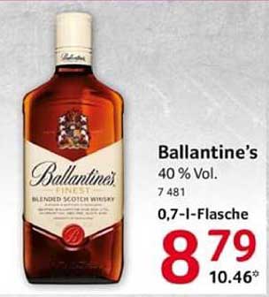 Ballantine's Finest Blended Scotch Whisky 0,7 l