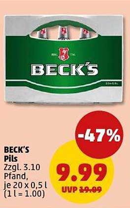 BECK'S Pils - Das erfrischende Bier für gesellige Runden