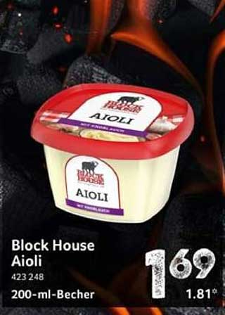 Block House Aioli 200 ml Becher