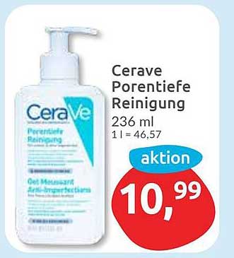 Cerave Porentiefe Reinigung 236 ml - Aktionspreis