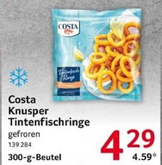 Costa Knusper Tintenfischringe 300-g-Beutel
