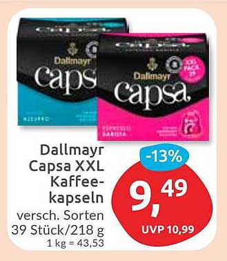 Dallmayr Capsa XXL Kaffeekapseln