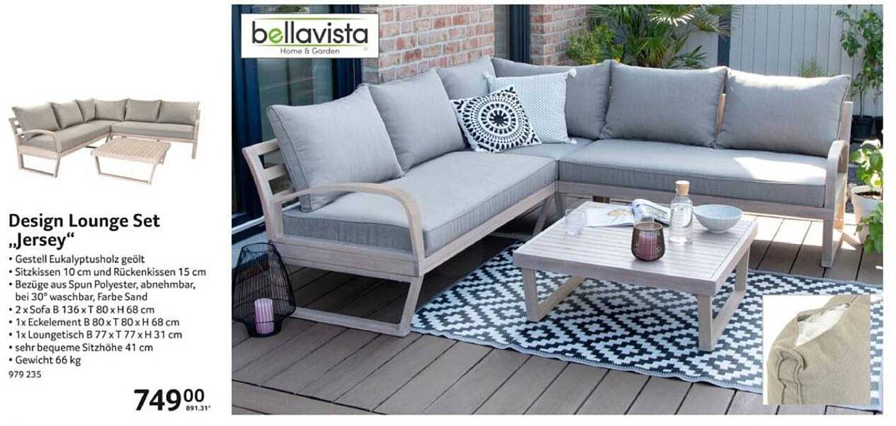 Design Lounge Set „Jersey“