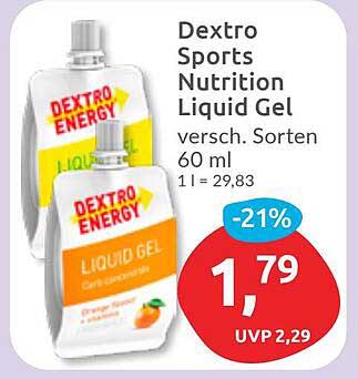 Dextro Sports Nutrition Liquid Gel - verschiedene Sorten 60 ml