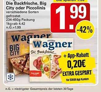 Die Backfrische, Big City oder Piccolinis 234-450g