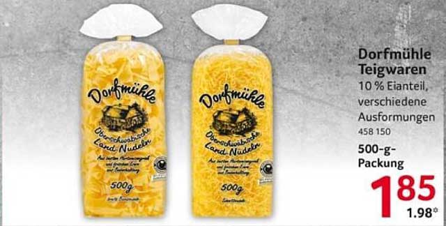 Dorfmühle Teigwaren 500-g-Packung