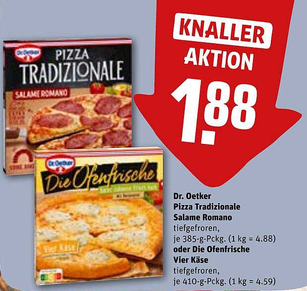 Dr. Oetker Pizza Tradizionale Salame Romano