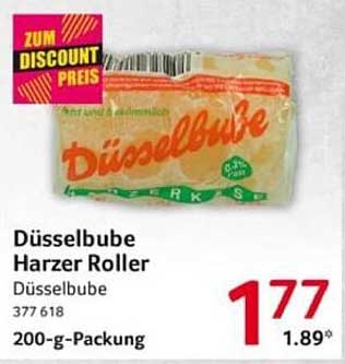 DÜSSELBUDE Harzer Roller 200-g-Packung
