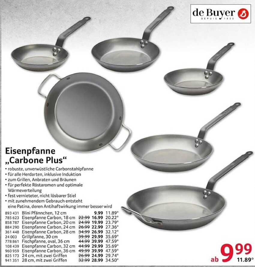 Eisenpfanne „Carbone Plus“