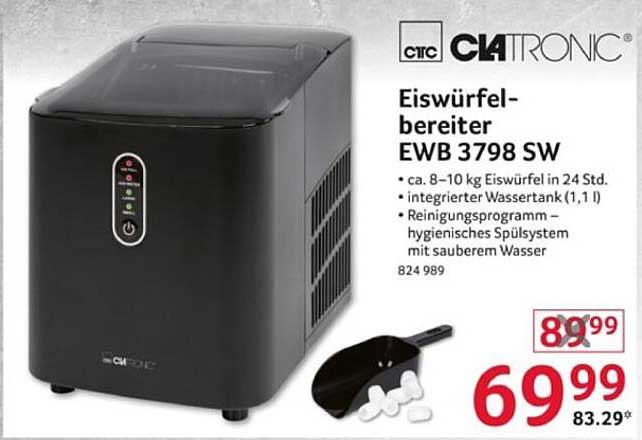 Eiswürfelbereiter EWB 3798 SW von Clatronic