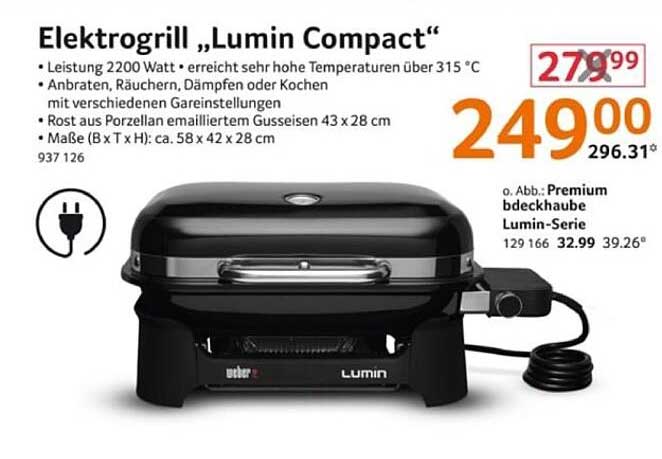 Elektrogrill „Lumin Compact“