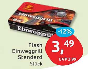 Flash Einweggrill Standard Stück
