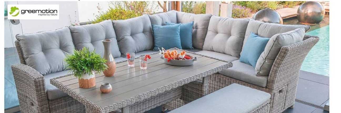 Gartenmöbelset von greemotion – die perfekte Ergänzung für Ihren Außenbereich