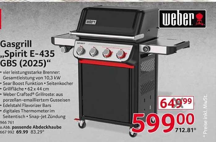 Gasgrill „Spirit E-435 GBS (2025)“