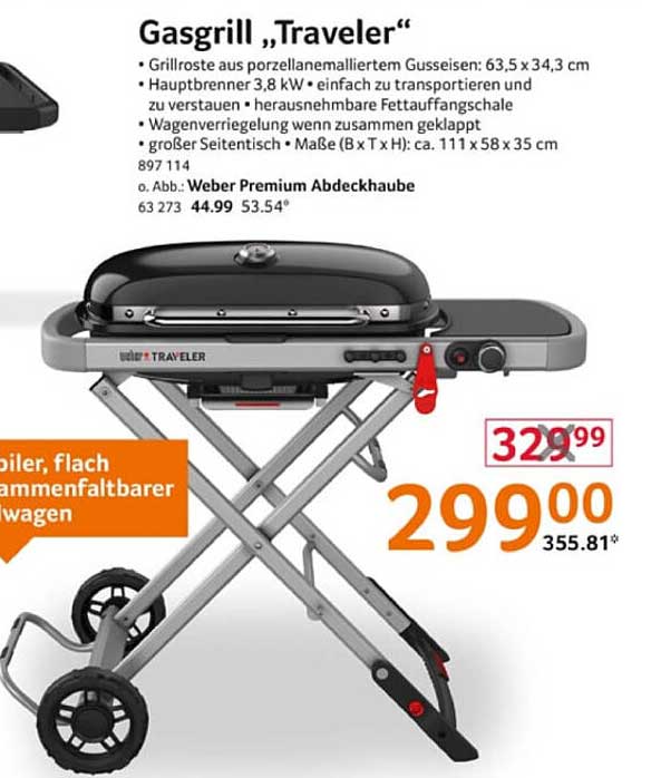 Gasgrill „Traveler“