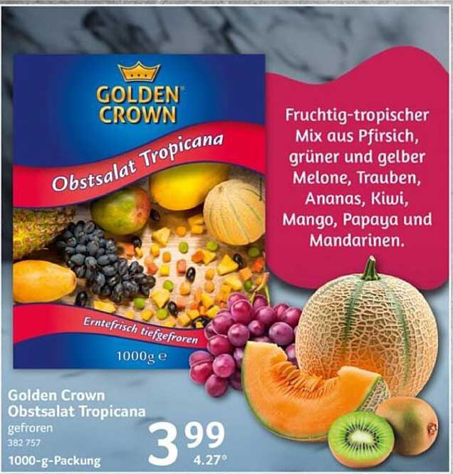 Golden Crown Obstsalat Tropicana 1000g