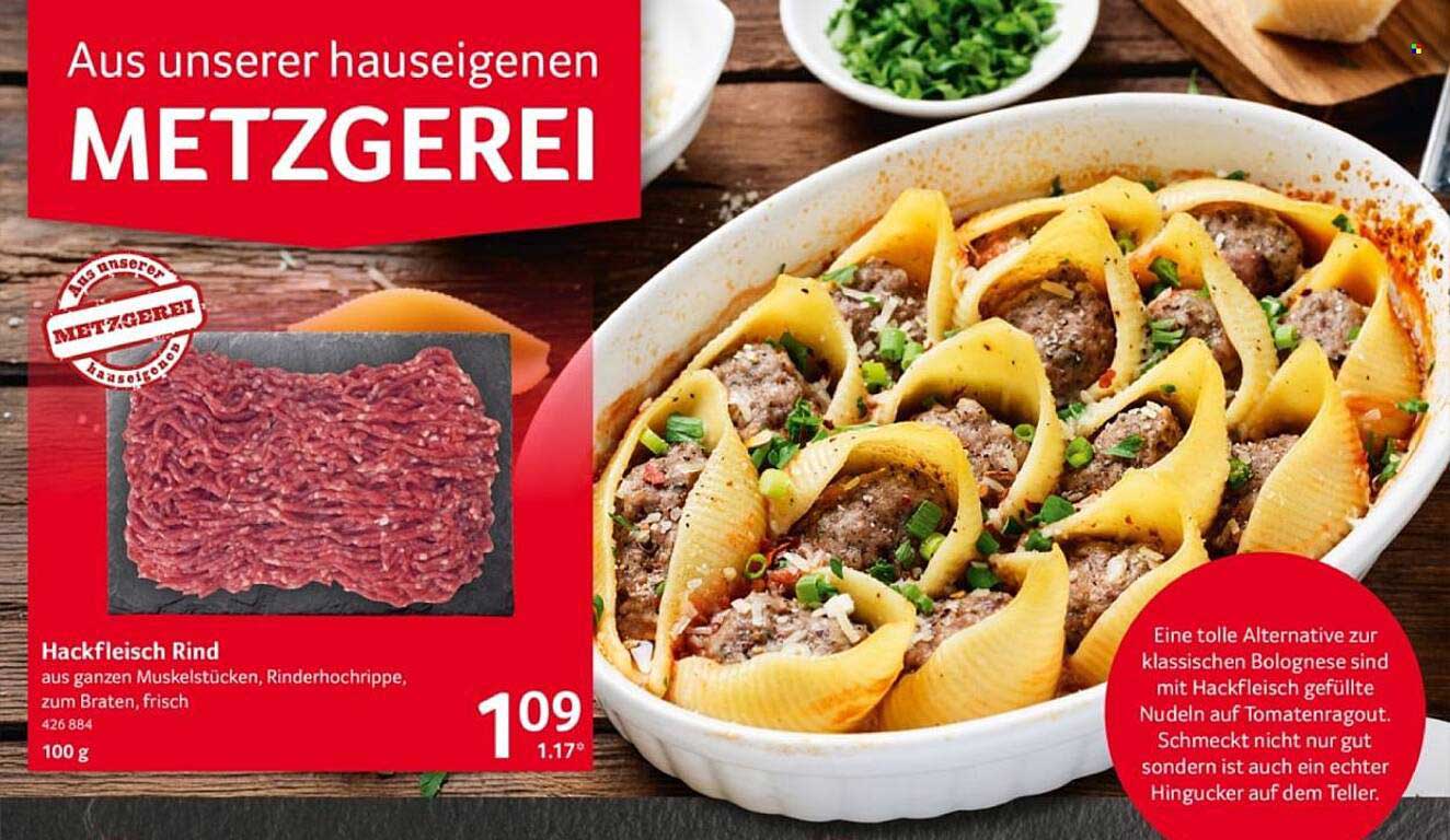 Hackfleisch Rind aus ganzen Muskelstücken