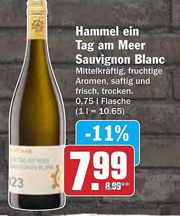 Hammel ein Tag am Meer Sauvignon Blanc