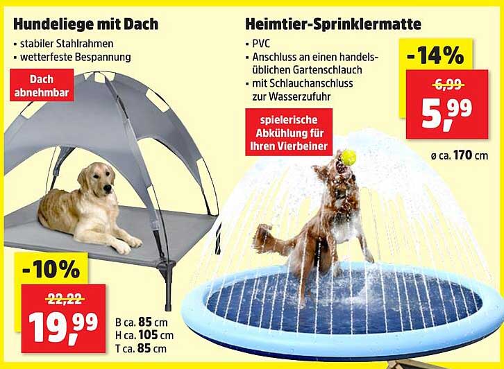 Heimtier-Sprinklermatte