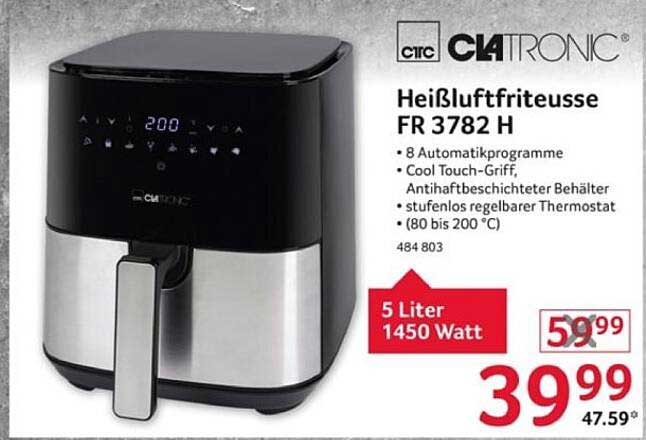 Heißluftfritteuse FR 3782 H