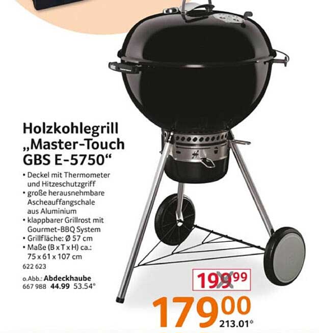 Holzkohlegrill „Master-Touch GBS E-5750“