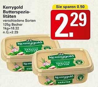 Kerrygold Butterspezialitäten 125g Becher - verschiedene Sorten